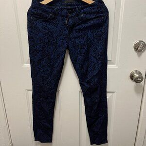 7 For All Mankind embroidered pants